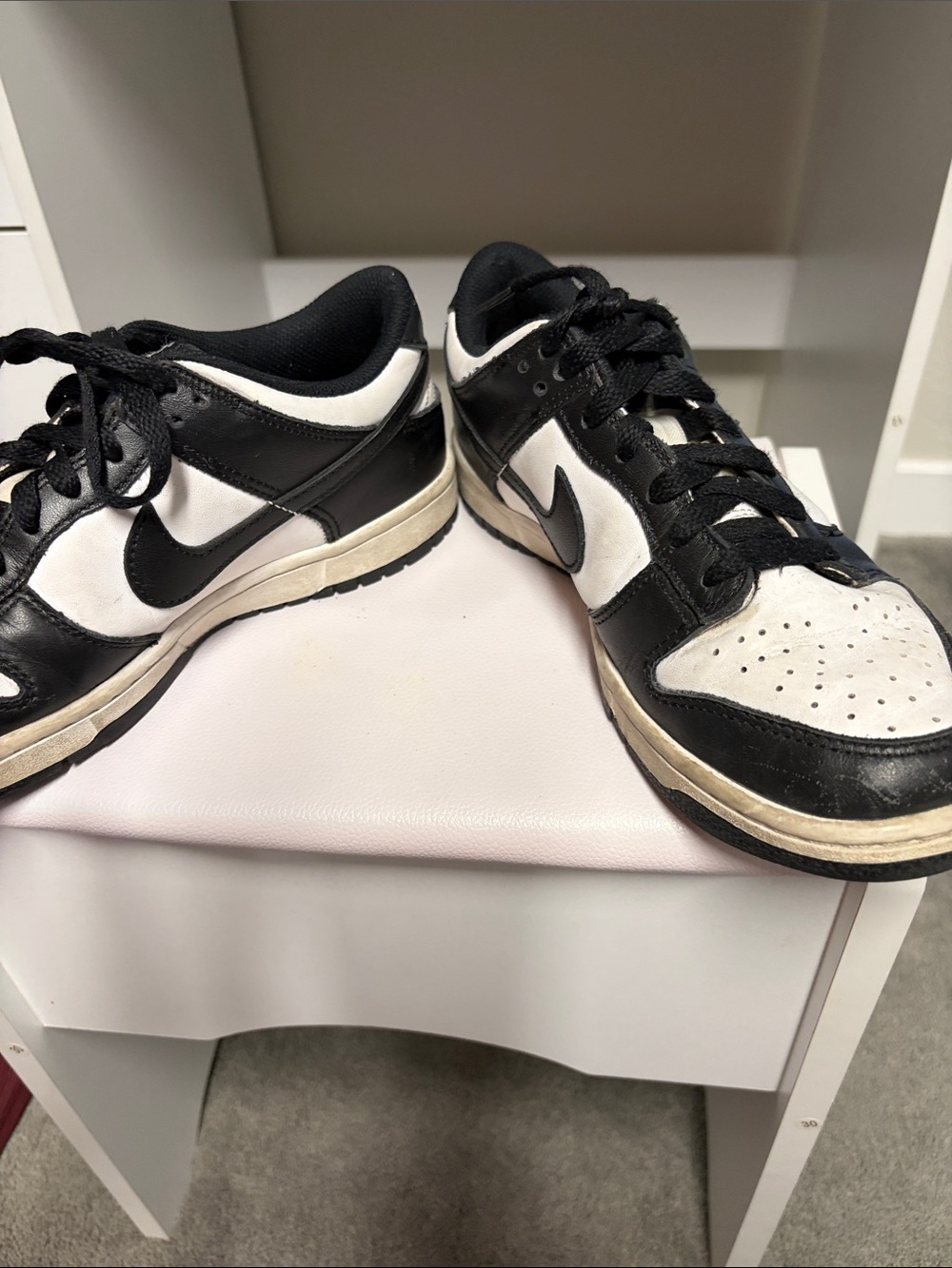 Nike Dunk Low Retro 'Black/White' (Panda) ) Black & White Sneakers